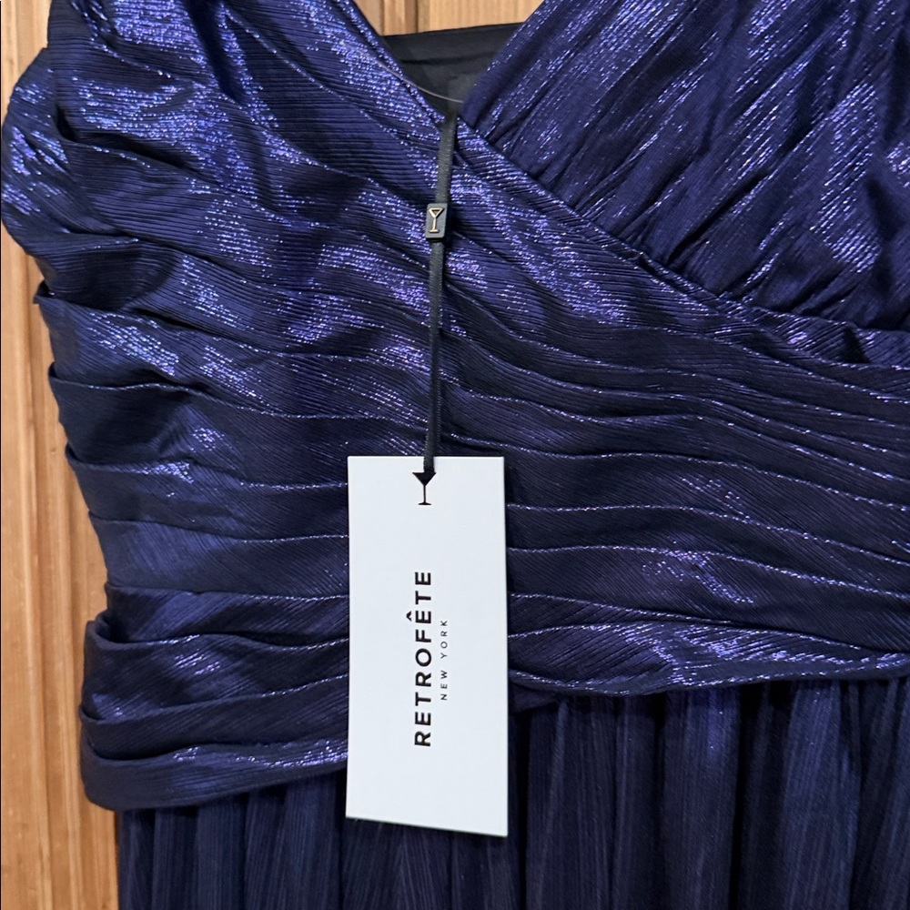 Retrofete Metallic Maxi Dress - Picture 7 of 12